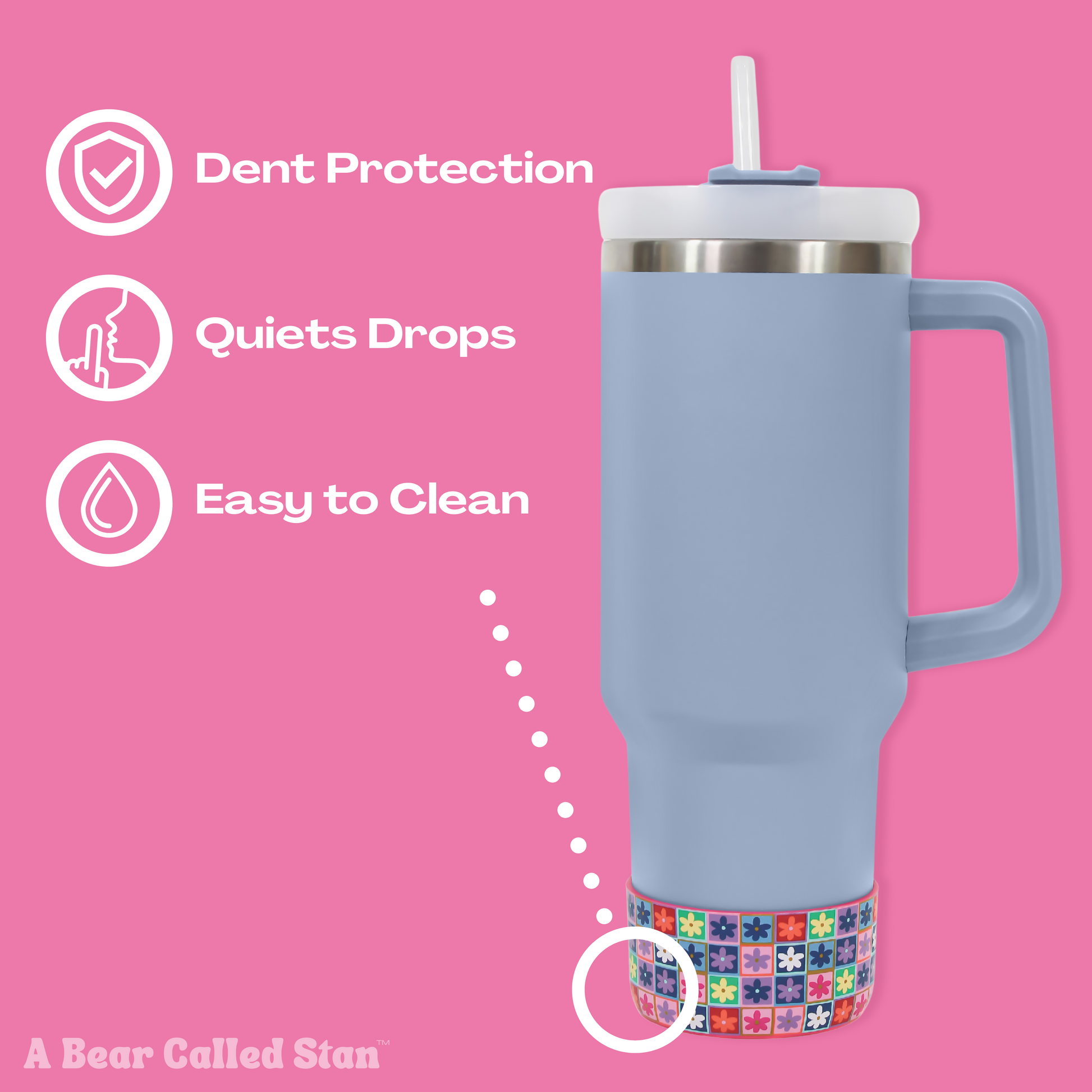 Silicone Water Bottle Boot for Stanley Cup, Hydro Flask, YETI Bottles – A  Bear Called Stan